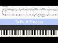 To Be A Princess - Barbie As The Princess And The Pauper - Piano