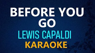 Download BEFORE YOU GO - Lewis Capaldi (KARAOKE VERSION) MP3