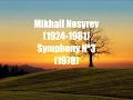 Lagu Mikhail Nosyrev (1924-1981) : Symphony Nº3 (1978)