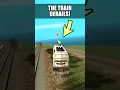 IF YOU DERAIL THE TRAIN IN WRONG SIDE OF THE TRACKS IN GTA SAN ANDREAS 🚅 #gta #gtasanandreas #facts
