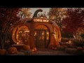 Download Lagu Nostalgic Autumn Jazz | Smooth Jazz at Pumpkin Coffee Shop to Start A Cozy Fall Day