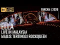 Lagu ELLA | MAJLIS TERTINGGI ROCKQUEEN: ELLA | Full Live Fancam | 4k60p HDR HQ | Live In Malaysia 2026