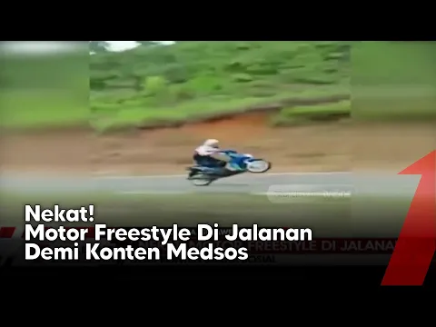 Jangan Ditiru! Demi Konten, Sekelompok Remaja Nekat Freestyle di Jalanan
