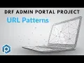 DRF Admin Portal URL Patterns