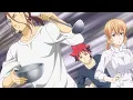 Voedseloorlogen! || Joichiro En Dojima Trainen Souma, Erina, Megumi En Takumi Persoonlijk, Zodat Ze
