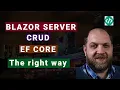 Blazor Server Full CRUD Operations From Scratch Incl EF Core