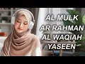 Beautiful Recitation of Surah Al Mulk, Al Waqiah, Ar Rahman, Yaseen for Deep Sleep \u0026 Inner Peace