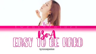 Download BoA (ボア) - Easy To Be Hard (Color Coded Lyrics Kan/Rom/Eng) MP3