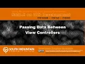 iOS Swift 10D Passing Data Between Views