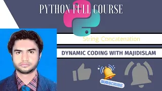 Learn Python String Concatenation in Python Join Two String Variables in Python - Hindi