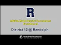 2026 NJSIAA Boys Wrestling District 12 Finals Randolph