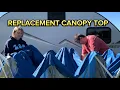 Replacing 10x10 Slant Leg Canopy Top