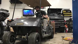 Golf cart air ride