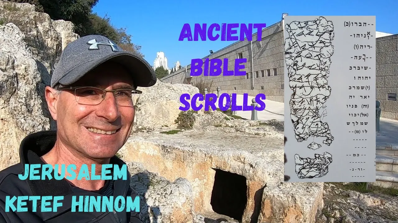 Jerusalem | Silver Bible scrolls from Ketef Hinnom