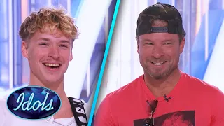 backstreet boys son auditions for american idol 2025 