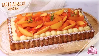 Recette de Tarte Abricot & Romarin 🍑 Qui sent bon la Provence ☀️
