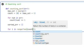 Python Program for Counting sort for Positive Numbers