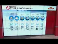 SF Bay Area weather Monday Dec 29 2025