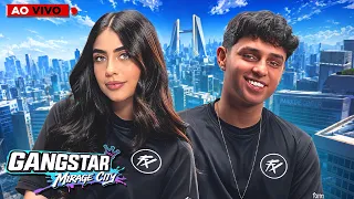 LIVE ON! JOGANDO GANGSTAR MIRAGE CITY ft. NOBRU!!!!