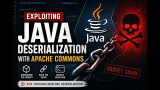 Exploiting java deserialisation with apache commons