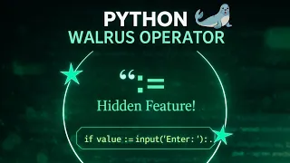 Python Walrus Operator Explained The Hidden Feature Most Developers Ignore