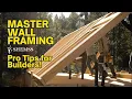 Master Wall Framing Pro Tips for Custom Home Builders