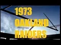 The 1973 Oakland Raiders Yearbook
