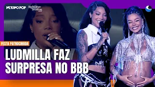 Festa BBB 25: Ludmilla anuncia nome da filha com Brunna, Zuri | Gracyanne chora e Dani faz dancinha