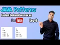 Alphabet pattern programs in java Character pattern programs in java