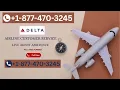 Delta AirLines Customer Service Phone Number Live Agent Refunds Support Flight Cancellations