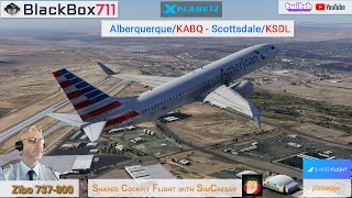 X Plane 12 Shared Cockpit With SimCaesar El Paso KELP To Scottsdale KDSL PilotEdge 