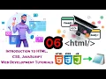 Introduction to HTML CSS JavaScript Part 06 Web Development Tutorials