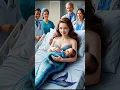 The Mermaid Successfully Gave Birth to a Baby Mermaid || #mermaidsjourney