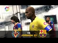 PES 2011 - Liga BBVA: Villarreal C.F. vs. FC Barcelona (Partido 33)