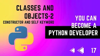 Constructor and Self Keyword Explained OOPS Python Tutorial Series In Tamil EMC