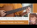 Download Lagu Guitar Girl OST - Scenery Outside the Window | TABS