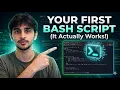 Your First Bash Script in Linux In 5 Minutes