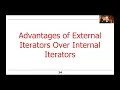 Evaluating Internal and External Iterators in Java