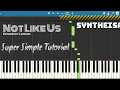 Kendrick Lamar - Not Like Us MIDI Synthesia Ultra Simple