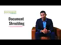 Merrimack Valley Drop-Off Shredding Service Strong Chain of Custody Certificate of Destruction