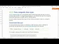 Chapter 13 Data Representation Enumerated Data Type