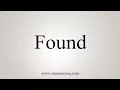 Download Lagu How To Say Found