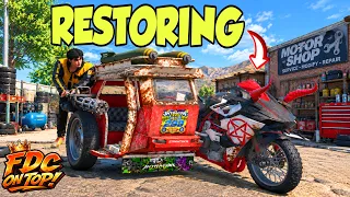 Nag Restore Ako ng isang TRICYCLE pero BIG BIKE Concept | GTA 5 RP