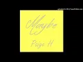 Lagu Maybe - Paige H