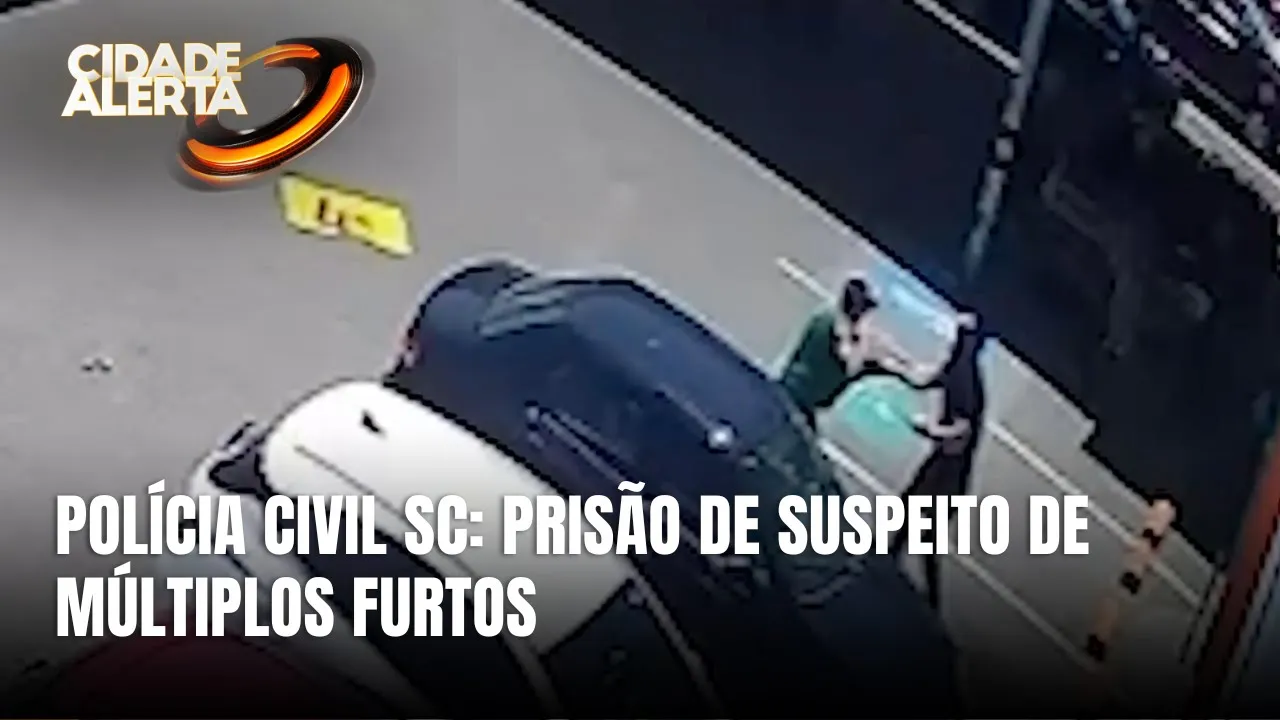 Homem suspeito de quase 30 furtos é preso em Balneário Arroio do Silva