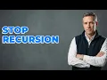 What Is The Base Case s Role In Stopping Infinite Recursion