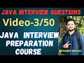 Fundamentals of Java Part - 3 Lecture