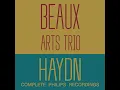 Haydn: Piano Trio in C, H.XV No. C1: 2. Menuet - Beaux Arts Trio & Joseph Haydn