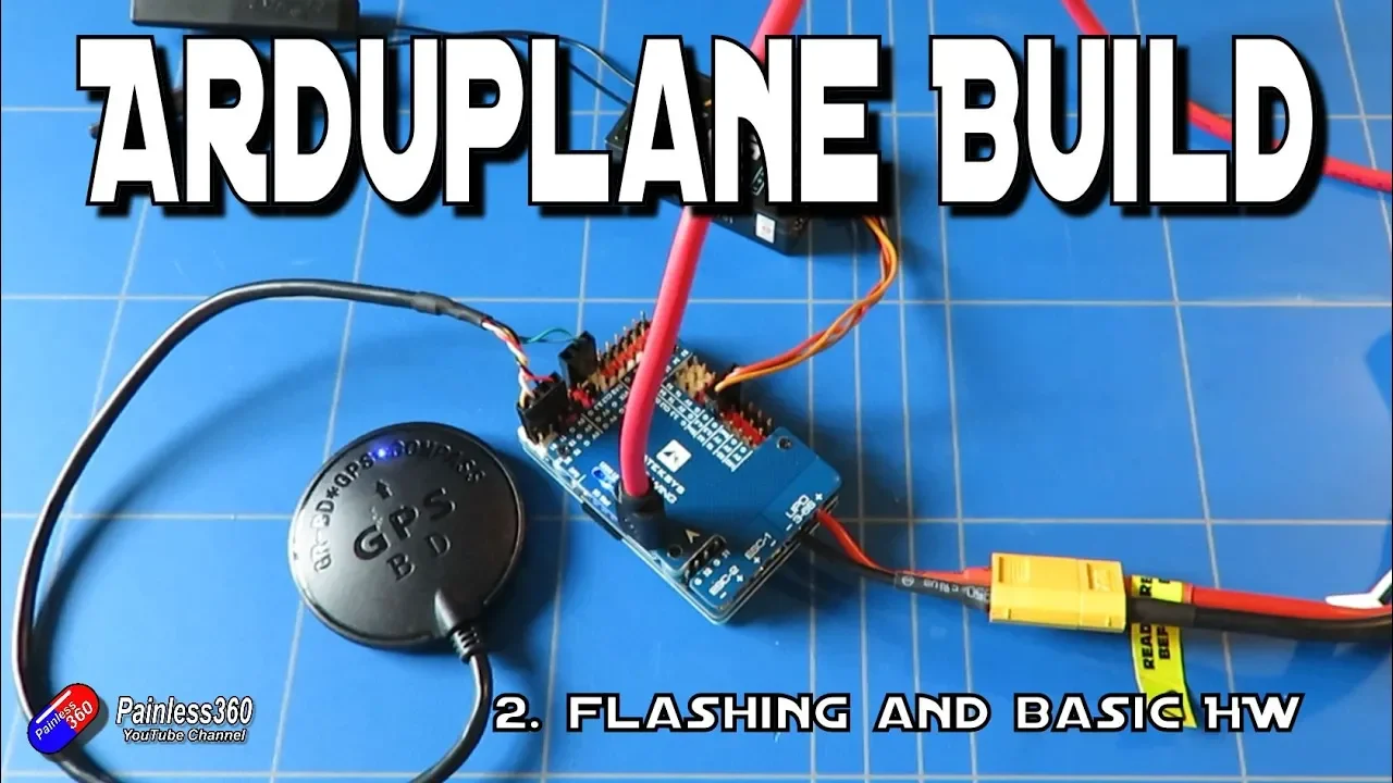 ArduPlane/AR Wing/Matek F405-Wing Build: Flashing and GPS/Rx connections