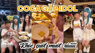 Coca gặp Idol lần đầu hạnh phúc quá nên khóc rùi cô chú ơiiii | Mẫn Mẫn Vlog